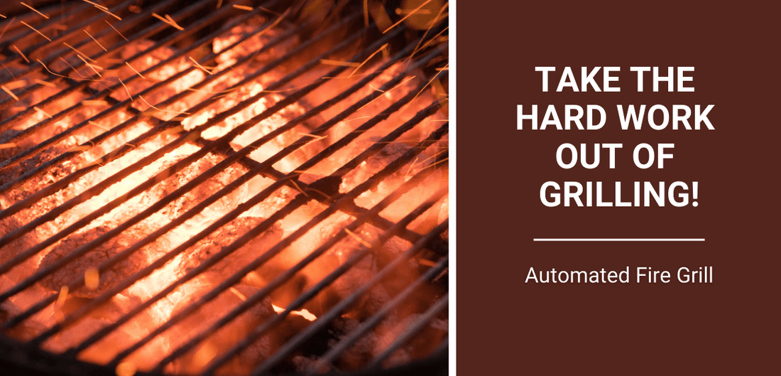 Bring Your Food Closer to the Flames Than Ever Before - Automated Fire Grill!