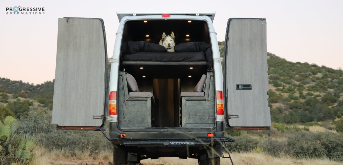 Van Conversion: Bed Lift