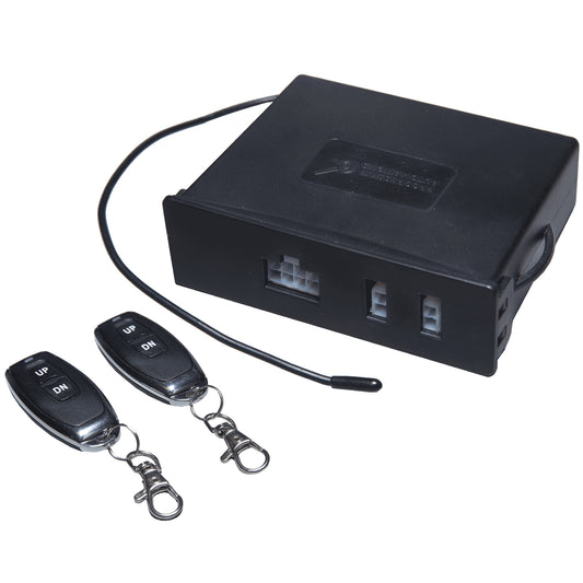12 VDC Control Box - 2 Channel - 30A - Parallel Control - Wireless Remote