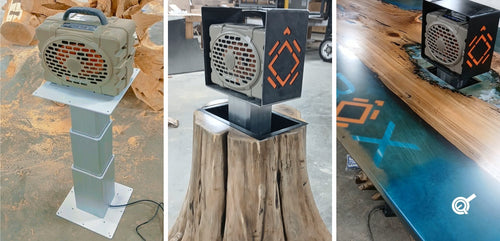 Custom-built Conference Table For Turtlebox Audio Using LG-11