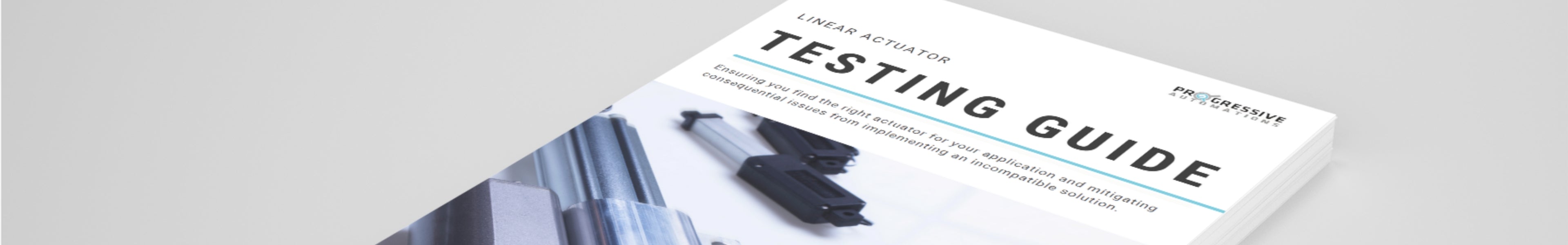 GET FREE ACTUATOR TESTING GUIDE