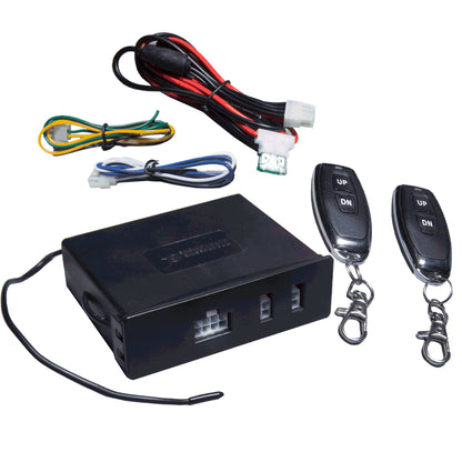 12 VDC Control Box - 2 Channel - 30A - Parallel Control - Wireless Remote