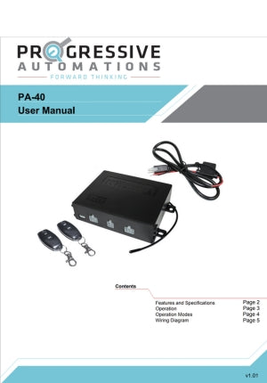 PA-40 User Manual