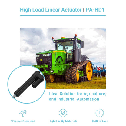 High Load Linear Actuator - Optional Feedback